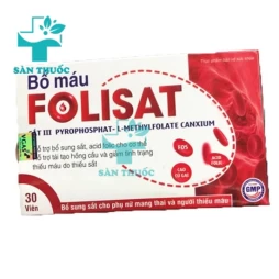 Bổ máu Folisat Vgas - Hỗ trợ bổ sung sắt và acid folic hiệu quả