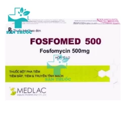 Fosfomed 500 - Thuốc điều trị nhiễm khuẩn nặng hiệu quả 