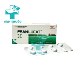 Franlucat 5mg - Thuốc điều trị hen phế quản của Éloge France