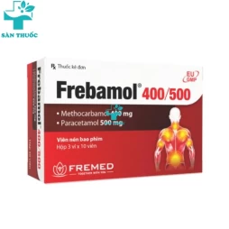 Frebamol 400/500 - Methocarbamol 400mg + Paracetamol 500mg Fremed