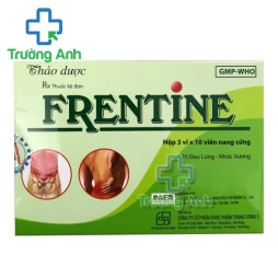 Frentine - Thực phẩm chức năng bổ xương khớp hiệu quả