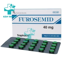 Furosemid 40mg TPC - Thuốc lợi tiểu hiệu quả