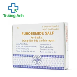 Furosemide Salf 20mg/2ml - Thuốc chống phù nề hiệu quả của Ý