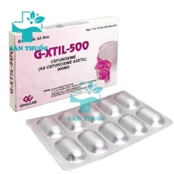 G-Xtil-500 - Thuốc điều trị nhiễm khuẩn đường hô hấp của Gracure