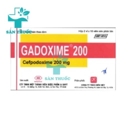 Gadoxime 200 Mebiphar - Thuốc kháng sinh điều trị nhiễm khuẩn