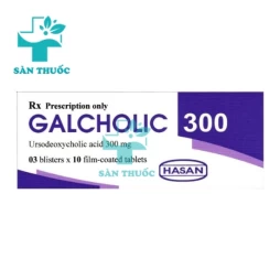 Galcholic 300 Hasan - Thuốc điều trị sỏi túi mật cholesterol