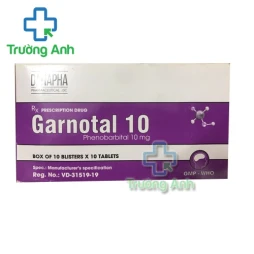 Garnotal 10 - Thuốc điều trị động kinh của Danapha