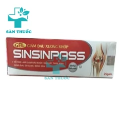 Gel giảm đau xương khớp Sinsinpass - Giảm đau hiệu quả