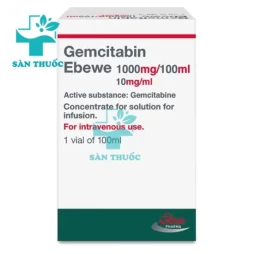 Gemcitabin "Ebewe" 200mg - Thuốc điều trị ung thư của Áo