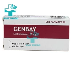Genbay - Thuốc đặt âm đạo điều trị viêm nhiễm của Moldova