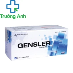 GENSLER - Thuốc điều trị tăng huyết áp, suy tim của Davipharm