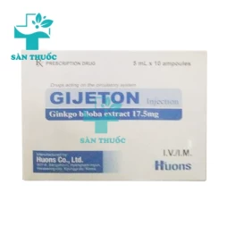 Gijeton 17,5mg/5ml - Thuốc điều trị rối loạn tuần hoàn não hiệu quả của Hàn Quốc