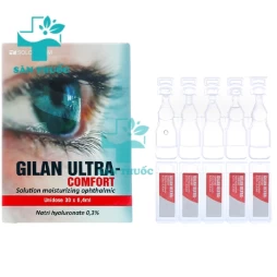 Gilan Ultra Comfort 0,3% - Thuốc nhỏ mắt trị viêm giác mạc hiệu quả