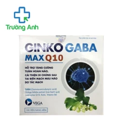 Ginko Gaba Max Q10 - Giúp tăng cường tuần hoàn máu não