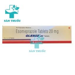 Glesoz 20 Glenmark - Thuốc điều trị viêm loét dạ dày của Ấn Độ