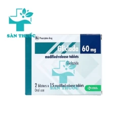 Gliclada 60mg modified-release tablets Krka - Thuốc điều trị tiểu đường tuýp 2