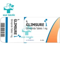 Glimsure 1 Aurobindo - Thuốc trị tiểu đường tuýp 2 của Ấn Độ