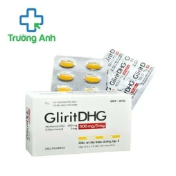 GliritDHG 500mg/5mg DHG Pharma - Điều trị đái tháo đường tuýp 2 hiệu quả