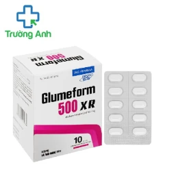 Glumeform 500 XR DHG Pharma - Thuốc trị bệnh tiểu đường tuýp 2