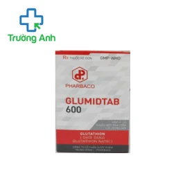Glumidtab 600 Pharbaco - Thuốc điều trị ngộ độc hiệu quả