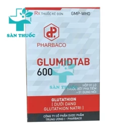 Glumidtab 600 Pharbaco - Thuốc điều trị ngộ độc hiệu quả