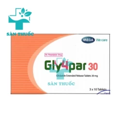 GLY4PAR 30 Inventia - Thuốc trị bệnh đái tháo đường tuýp 2