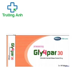 GLY4PAR 30 Inventia - Thuốc trị bệnh đái tháo đường tuýp 2