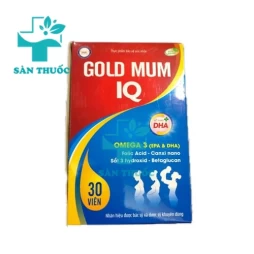Gold Mum IQ Essen - Hỗ trợ bổ sung dưỡng chất cho mẹ bầu