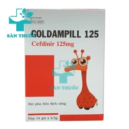 Goldampill 125 - Thuốc kháng sinh hiệu quả