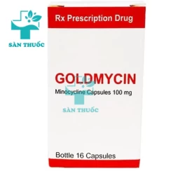 Goldmycin 100mg - Thuốc điều trị nhiễm khuẩn hiệu quả