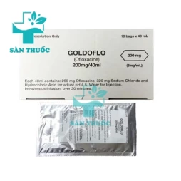 Goldoflo 200mg/40ml - Thuốc điều trị nhiễm khuẩn hiệu quả của Ý