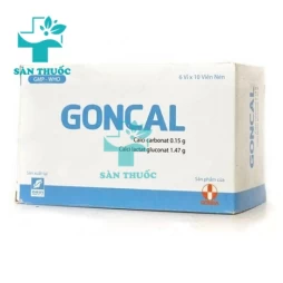 GONCAL - Bổ sung canxi, trung hòa axit của Davipharm