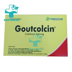 Goutcolcin 0,6 - Thuốc trị bệnh gout hiệu quả của Agimexpharm