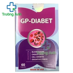 GP-Diabet - Thực phẩm hỗ trợ hạ đường huyết của Mỹ