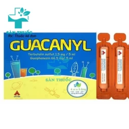 Guacanyl - Thuốc trị ho hen, viêm phế quản của CPC1 Hà Nội