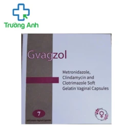 Gvagzol Asoj Soft Caps - Thuốc đặt trị viêm âm đạo hiệu quả