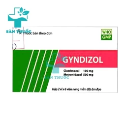 Gyndizol - Viên đặt điều trị các bệnh do nhiễm nấm âm đạo