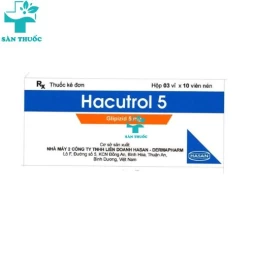 Hacutrol 5 - Glipizid 5mg Hasan-Dermapharm