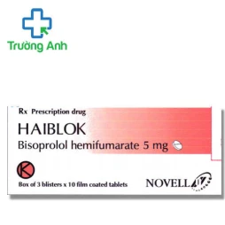 Haiblok 5mg Novell - Thuốc điều trị tăng huyết áp hiệu quả