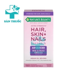 Hair Nails and Skin with Biotin - Làm đẹp da, móng, tóc của Mỹ