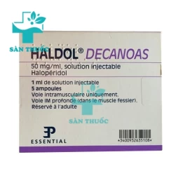 Haldol Decanoas - Thuốc điều trị tâm thần phân liệt của Pháp