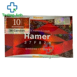 Kẹo sâm Hamer - Thực phẩm tăng cường sức khỏe hiệu quả của Mỹ