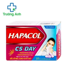 Hapacol CS Day 650mg/5mg DHG - Thuốc điều trị cảm cúm, cảm lạnh