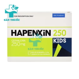 Hapenxin 250 Kids - Thuốc trị nhiễm khuẩn hiệu quả của DHG Pharma
