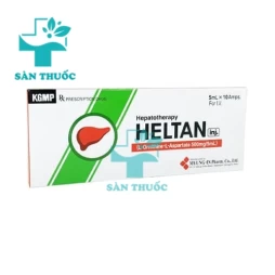Heltan 500mg/5ml - Thuốc giúp điều trị viêm gan, xơ gan hiệu quả