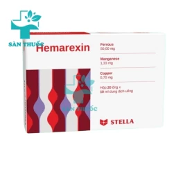 Hemarexin Amp - Giúp bổ sung sắt cho cơ thể hiệu quả