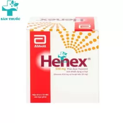 Henex 500mg - Diosmin 450mg + Hesperidin 50mg Glomed