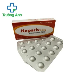 Hepariv 0.5mg - Thuốc điều trị viêm gan B của Ấn Độ
