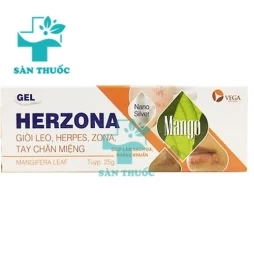 Herzona - Sản phẩm kháng khuẩn, làm sạch da của VEGAPHARMA