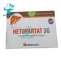 Hetopartat 3G - Thuốc điều trị bệnh về gan của Mediplantex